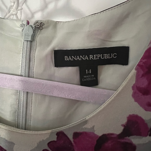 Banana republic floral midi A line dress - Picture 3 of 3